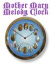 Blessed Mother Mary Melody Clock